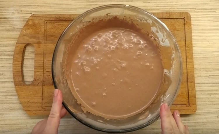 La nata llesta ha de reposar una mica a la nevera.