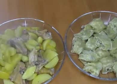 Puff khinkal reteta pas cu pas cu fotografie