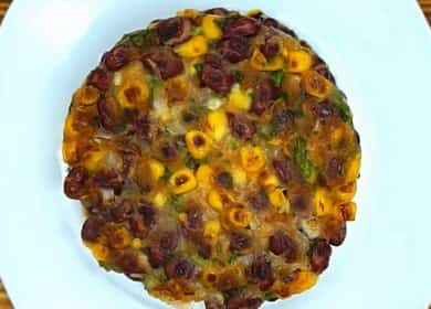 Costeletas de legumes com creme - um prato suave e muito gratificante