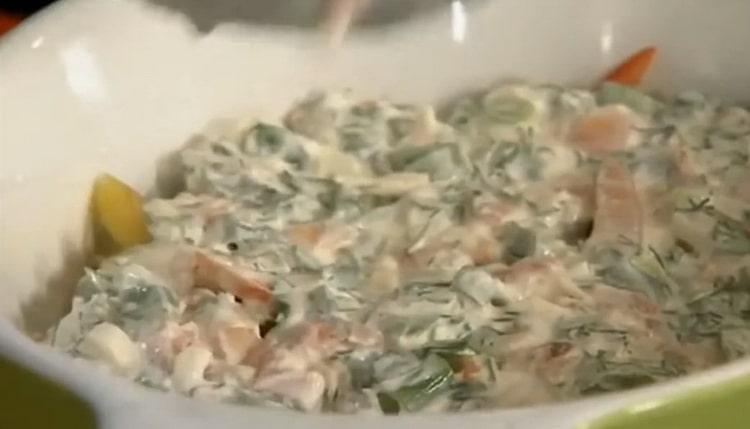 על פי המתכון, להכנת פילה הייק, רוטב דגים מעופף