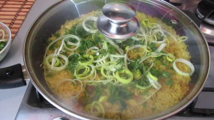 takpan ang takip para sa pritong isda