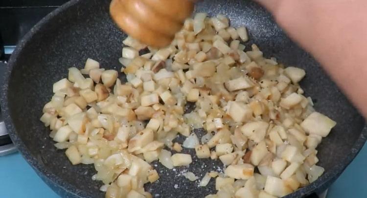 Conform rețetei de gătit a peștilor, săgeți ciupercile