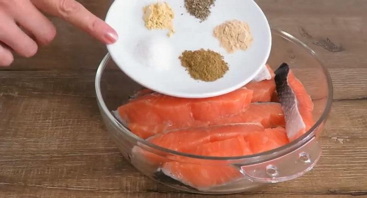 Rețetă pentru gătit pește, gătit condimente