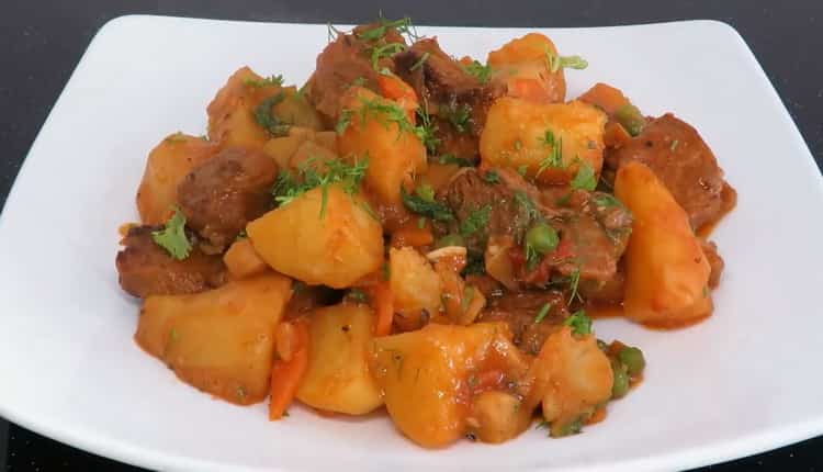 Una carn de vedella i patates excel·lents: saboroses, satisfactòries i senzilles