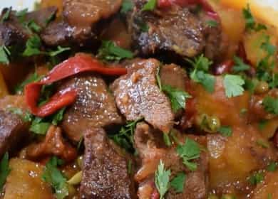 Bœuf braisé aux légumes - toute la famille demandera des suppléments