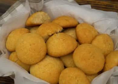Biscuits délicats à la noix de coco - juste fondre dans la bouche