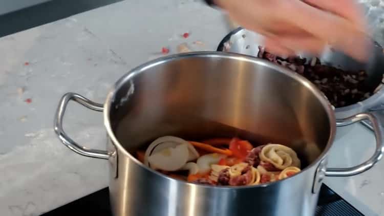 Manti paresseux selon une recette étape par étape avec une photo