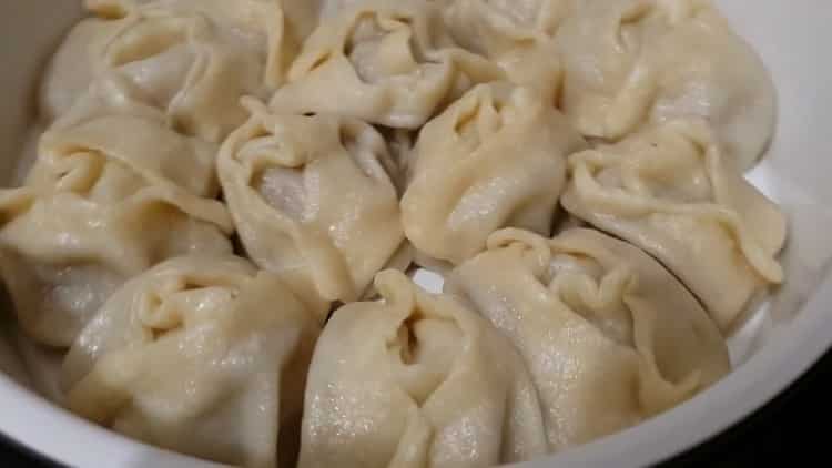 Manti într-un aragaz lent pentru un cuplu - o rețetă rapidă, ușoară și foarte gustoasă