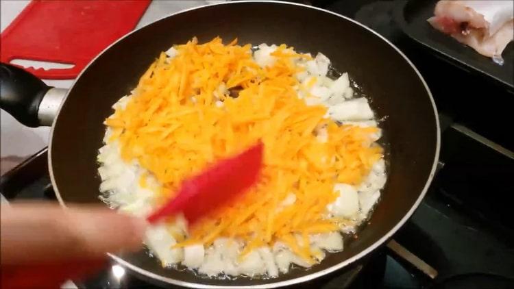 Prin prescripție medicală. să gătești pollock în cuptor, prăjiți legumele