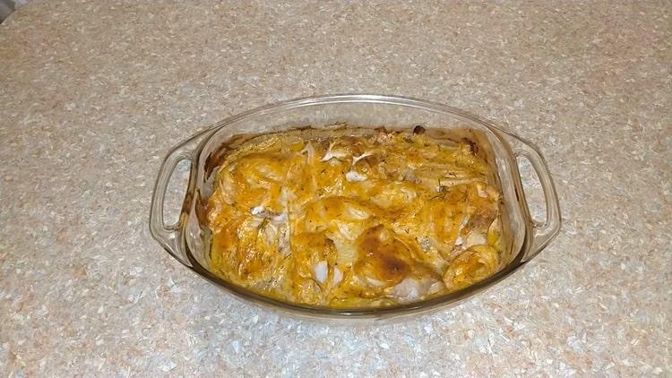 Червен морски бас във фурната: стъпка по стъпка рецепта със снимка