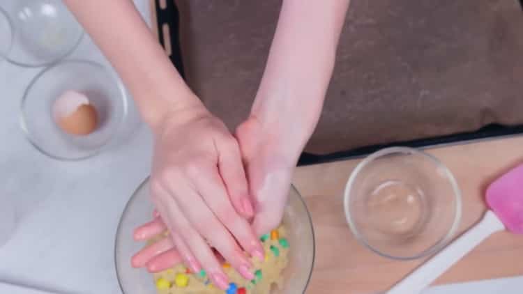 For at forberede cookies med mmdems skal du udarbejde formularen