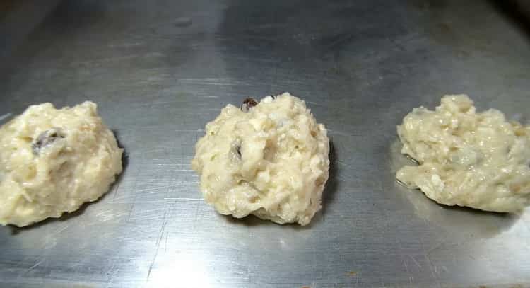 Chcete-li vytvořit ovesné sušenky, smažte je