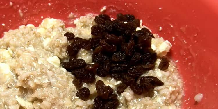 Chcete-li připravit ovesné sušenky, připravte ingredience