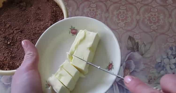 Per a la preparació de galetes, puré de mantega de mantega