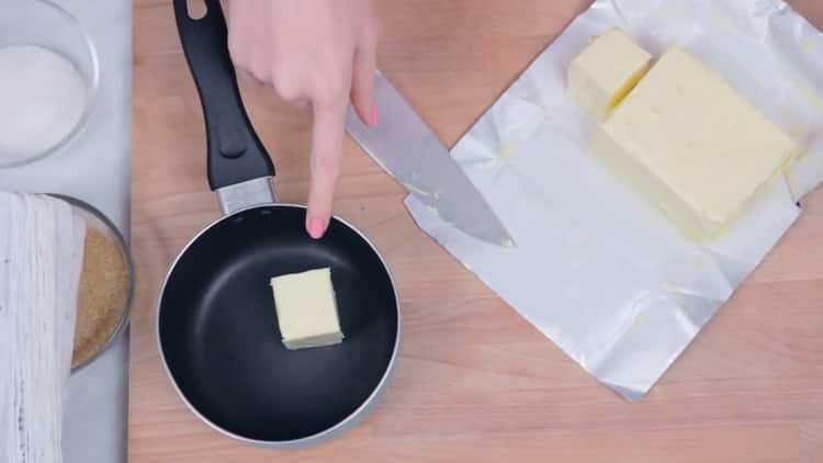 For at tilberede cookies med mmdems skal du tilberede ingredienserne