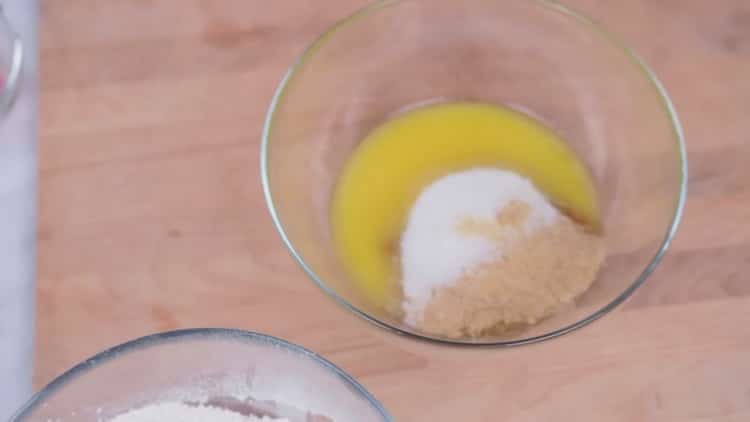 Bland ingredienserne for at lave cookies med mmdem