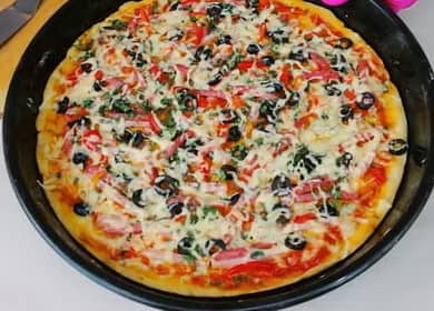Cum să înveți cum să prepari pizza delicioasă fără drojdie