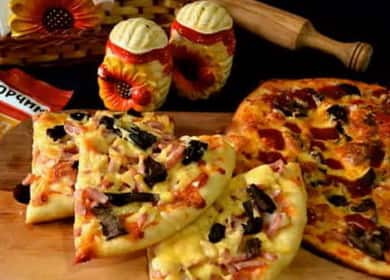 Cum să înveți cum să prepari pizza delicioasă cu slănină