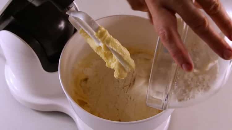 De acordo com a receita para fazer biscoitos, combine os ingredientes