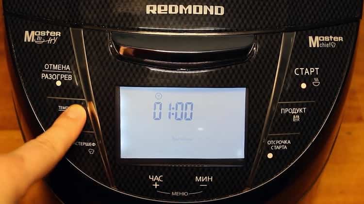 Pentru a găti pește într-un aragaz lent, setați modul dorit