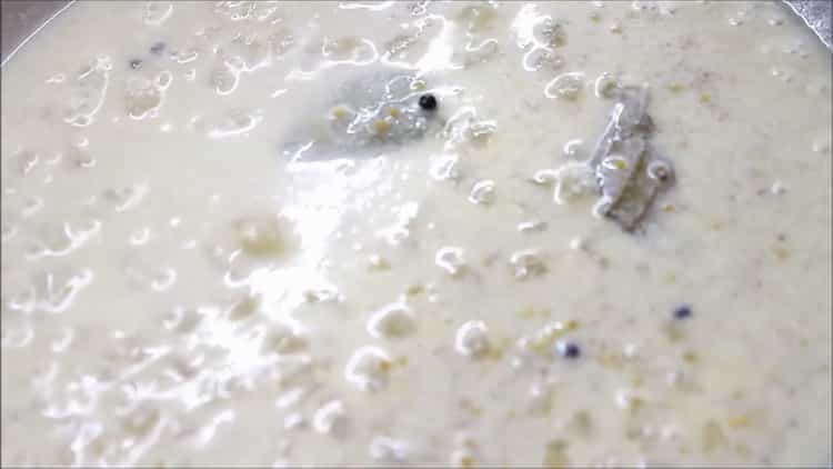 לבישול דגים ברוטב שמנת, הוסף שמנת