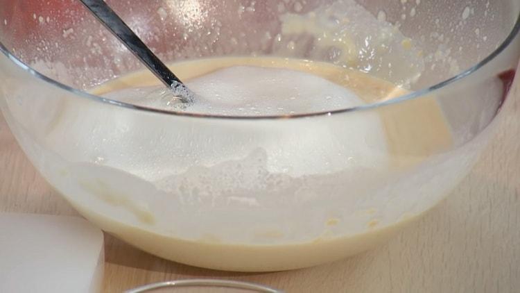 לבישול דגים עם אורז, הכינו את הבלילה