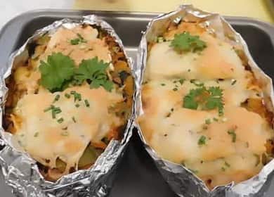 Como aprender a cozinhar peixe delicioso com arroz no forno