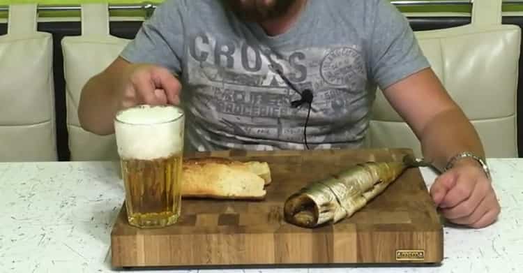 Koldrøget fisk trin for trin opskrift med foto