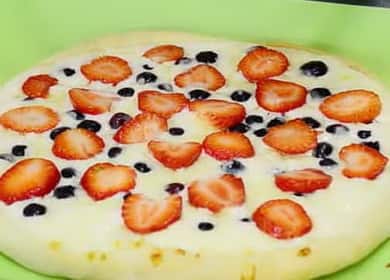 איך ללמוד לבשל פיצה מתוקה