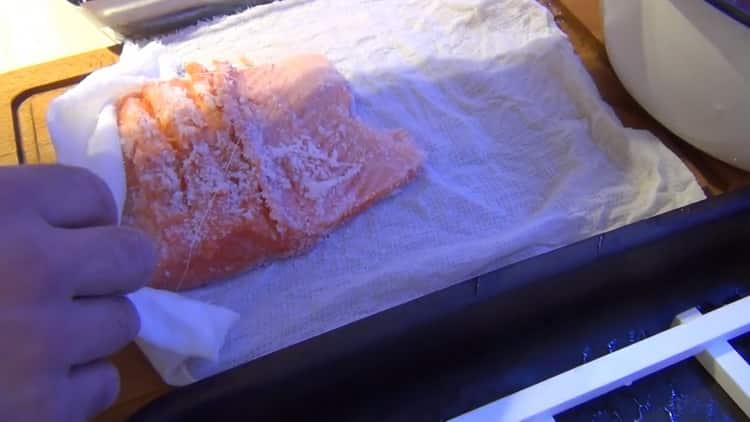 לדגים מלוחים, עטפו את הדג