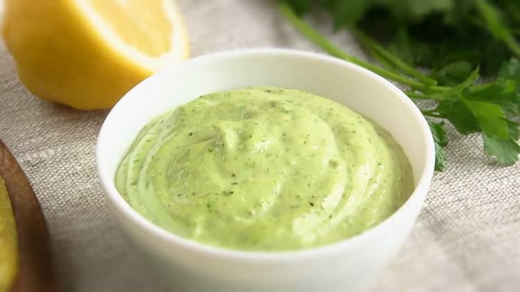 Reteta pas cu pas pentru sos de peste cu fotografie