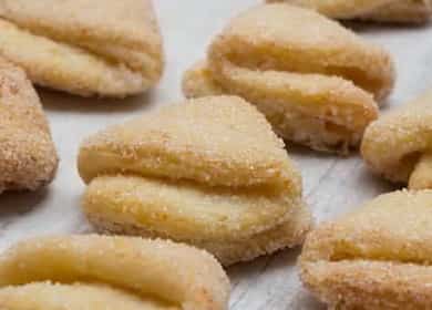 Triângulos coalhada cookies - uma receita simples e comprovada