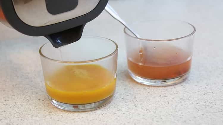 Pour préparer des boulettes de couleur, préparez tous les ingrédients