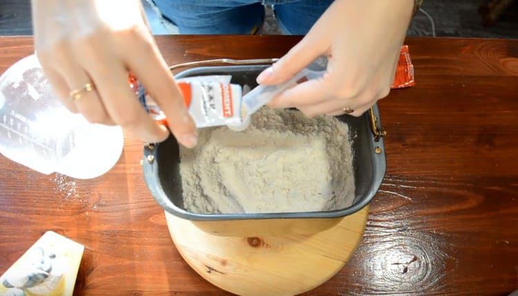 Última adição de fermento.