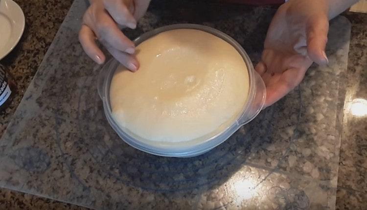 Aluatul a crescut bine.