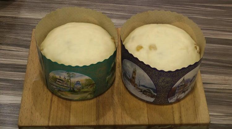 La pâte doit s'éloigner même dans les formes.