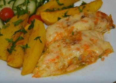 Somon roz delicios în smântână: gătit cu fotografii pas cu pas.