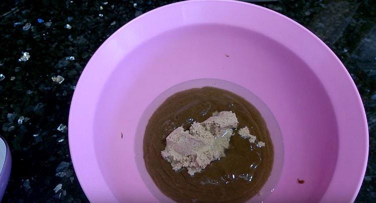 הוסף את החמצה.