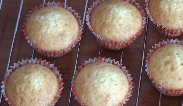 Cupcakes de estudio confeccionados.