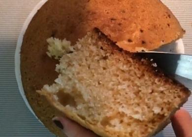 Pregătim un tort simplu și rapid cu margarină, cu o rețetă pas cu pas, cu o fotografie.