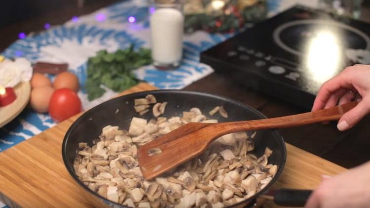 Estamos deixando de lado o recheio pronto.