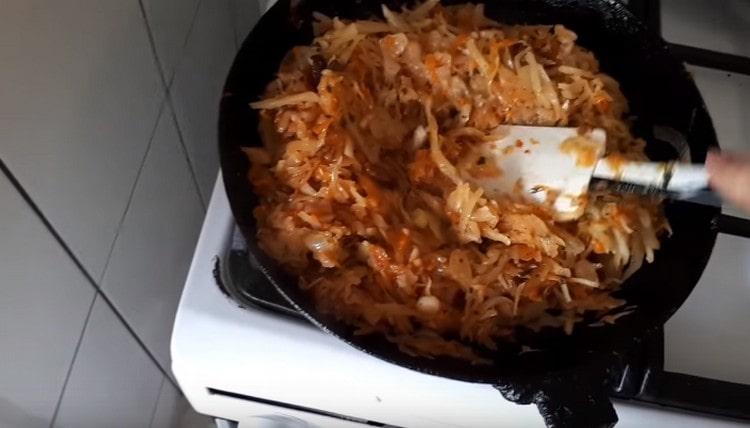 Stek grönsaker i några minuter till.