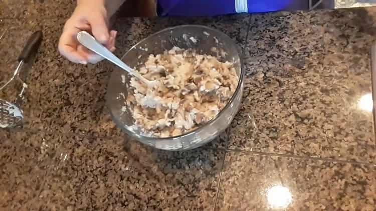 Pastissos amb patates i bolets: recepta pas a pas amb fotos