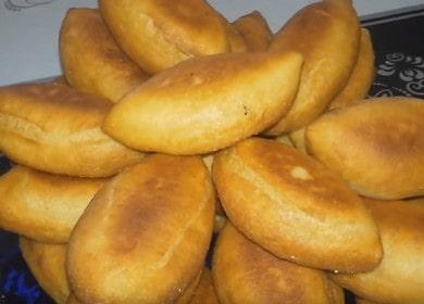 Pregătim prăjituri delicioase cu ficat conform unei rețete pas cu pas cu o fotografie.