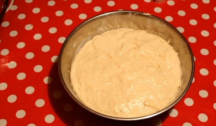 Těsto by mělo dobře stoupat.