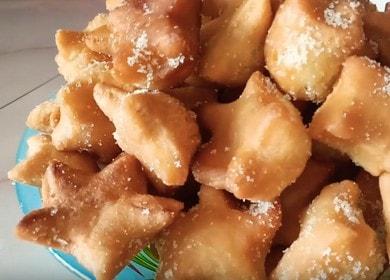 Delicious donuts on brine - a recipe from childhood