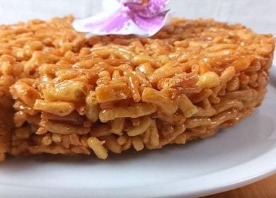 Orientální sladký recept Chuck-chak s medem