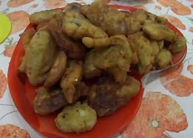 Macrou gustos în bătut: gătim conform rețetei cu o fotografie.