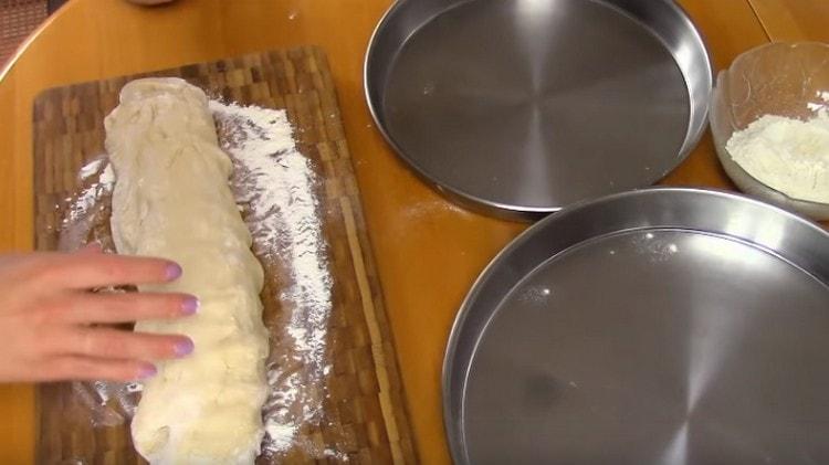 Rul dejen op til en rulle.