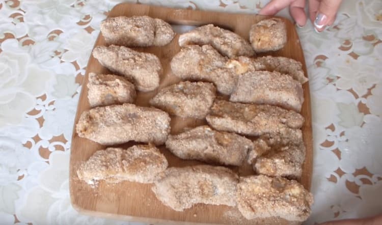 Nous préparons tout le poisson.